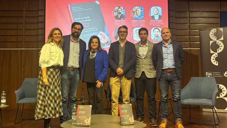 Presentación del libro en el Auditorio del LATU, nota de Universidad ORT Uruguay